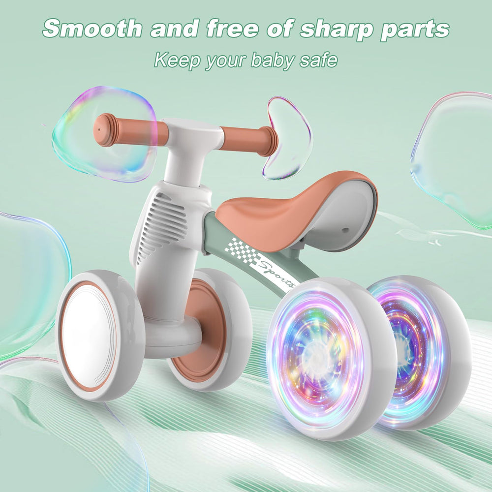WETIFY no-pedal safety design keeps tiny feet free