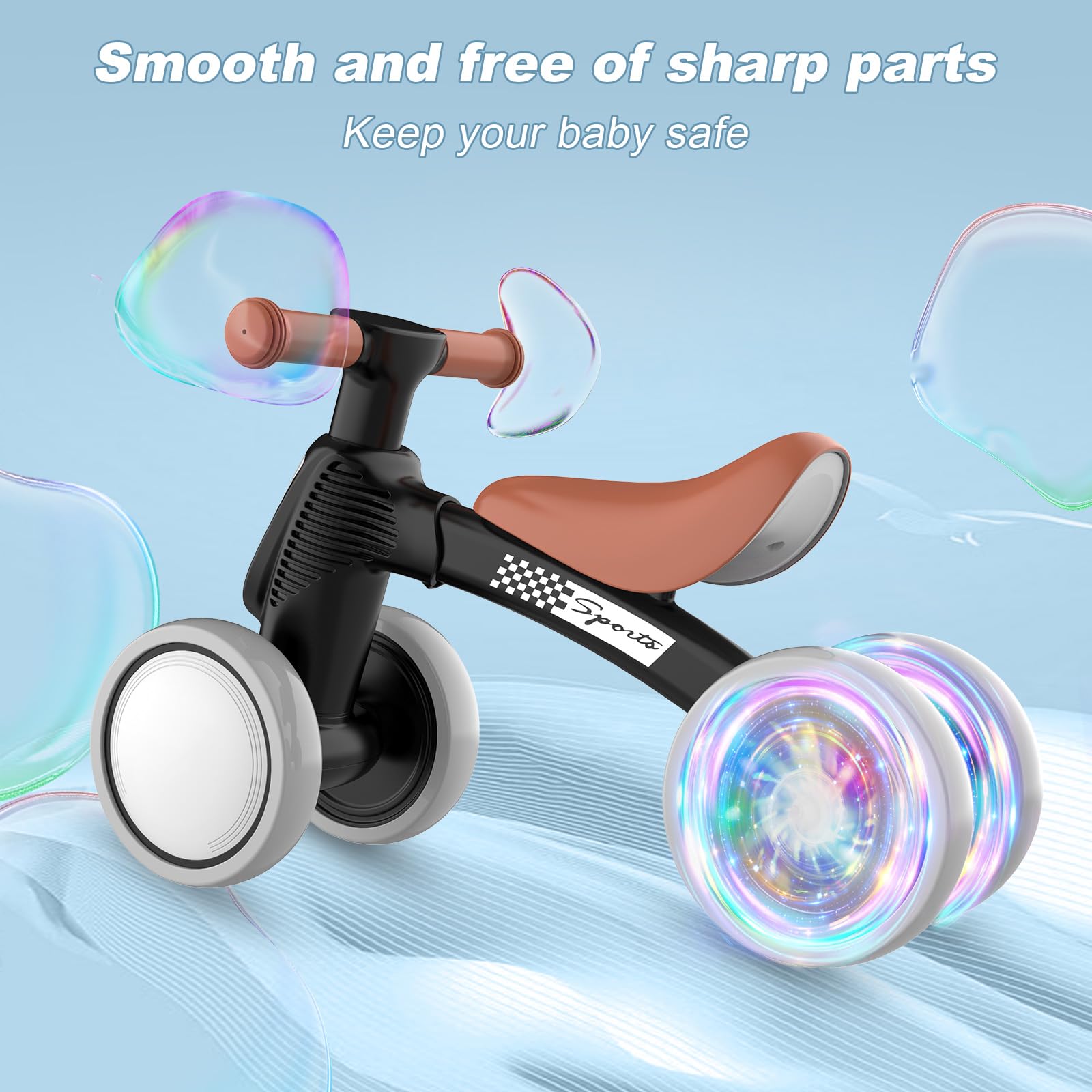 WETIFY sturdy carbon steel frame for durable daily use