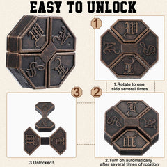 Wettarn unique nine-shaped puzzles offering varying challenges