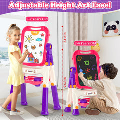 Weudear Kids Easel magnetic letters kit supporting early literacy