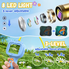 WEWAHIVER Endoscope IPX7 waterproof for pond and stream viewing