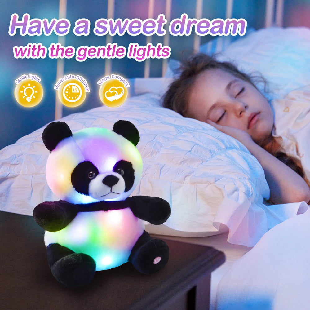 WEWILL LED timer panda with 15-minute auto-off for simple, safe use.