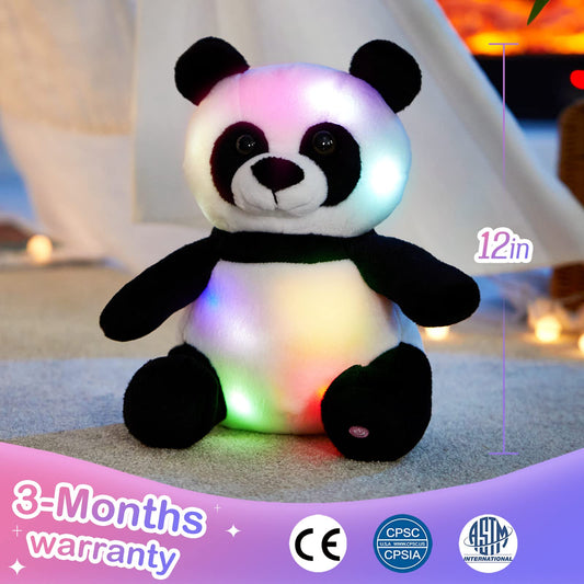 WEWILL panda night light plush for cozy bedtimes and decor.