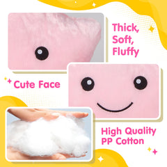 WEWILL Soft plush star toy doubles as a cozy decorative piece.