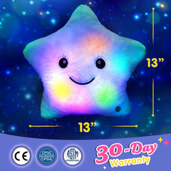 WEWILL twinkle star plush toy with hanging rope for easy display