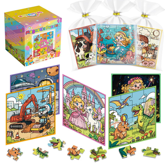Wewwewa Valentine traffic theme puzzle book for travel play and fine motor practice