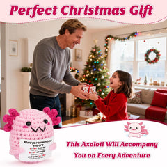 WEYON teen girl gift axolotl, trendy, thoughtful companion for birthdays.