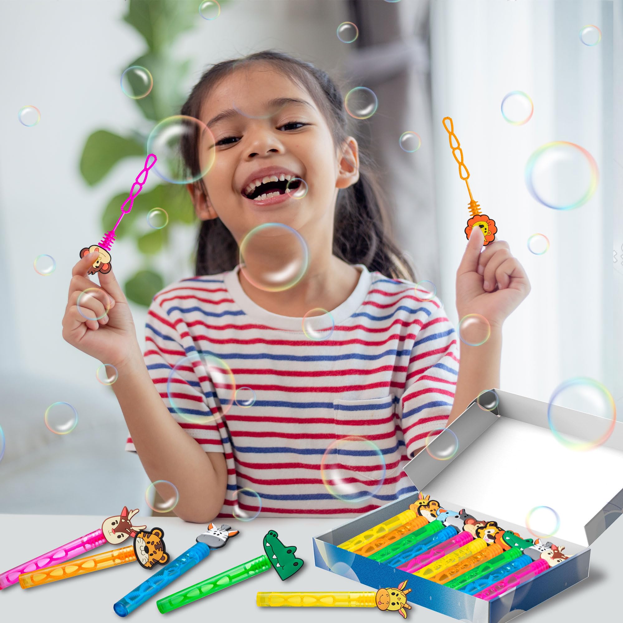 WHALEISLAND classroom prizes bubble wands add playful incentives