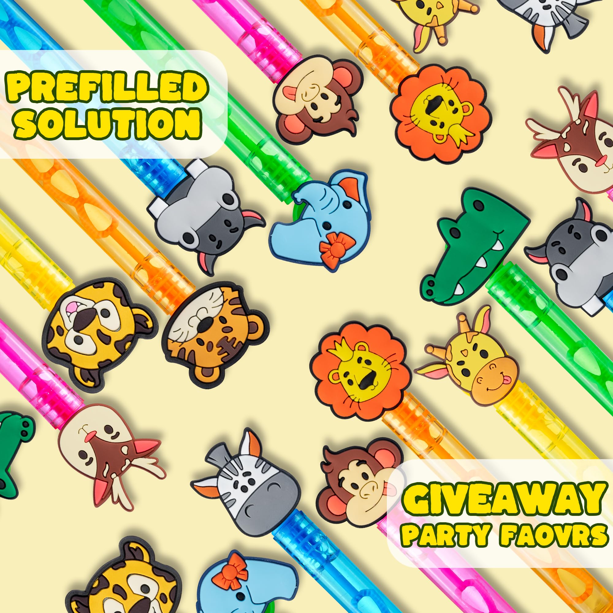 WHALEISLAND bubble wands suitable for indoor and outdoor use