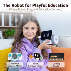 Pubbo Air HD screen displays cheerful emojis during engaging learning play