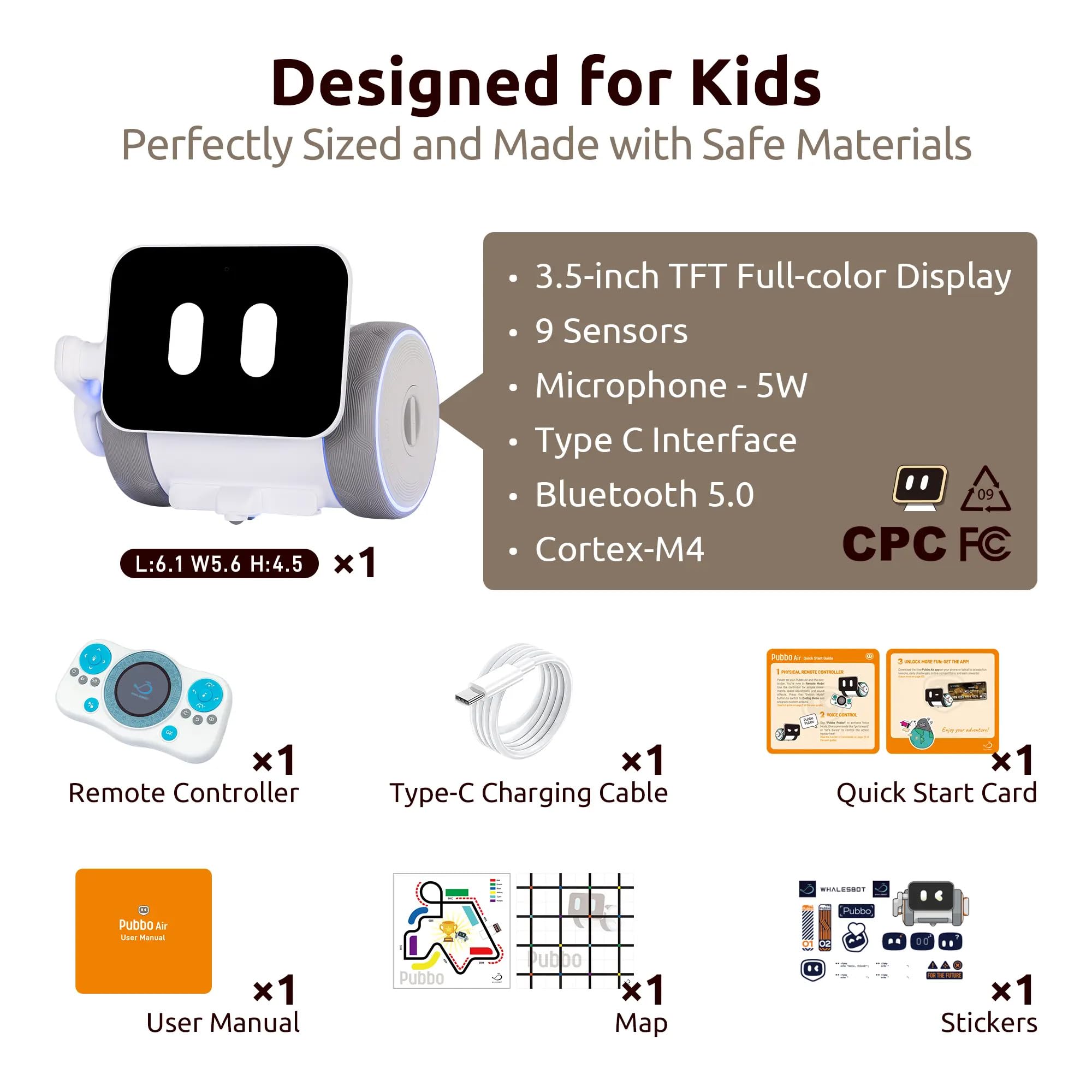 Pubbo Air serves as a cheerful learning companion for family or solo sessions