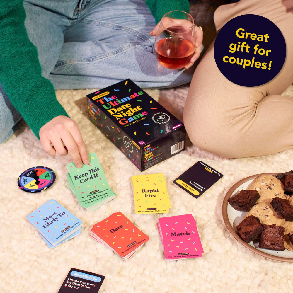 WHAT DO YOU MEME? Box contents show 200 cards and a spinner for variety.