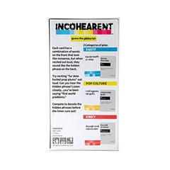WHAT DO YOU MEME Incohearent Edition 2 playing cards with premium gloss finish