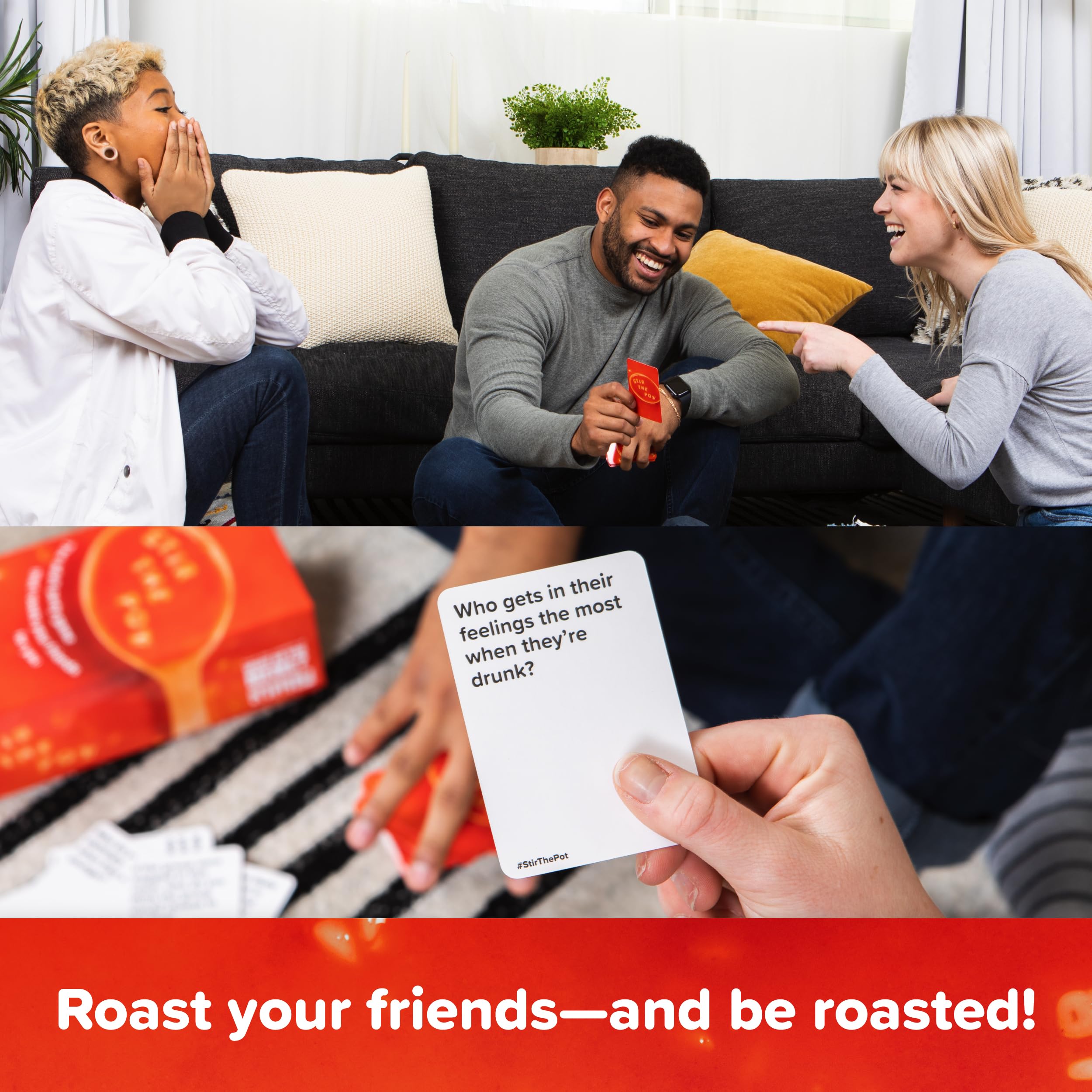 WHAT DO YOU MEME Stir The Pot token signals who reads aloud for laughs