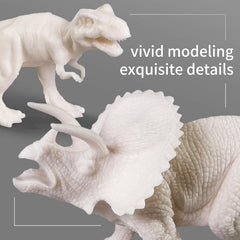 WhatStem 3D Dinosaurs Painting Kit complete set ready for art fun.