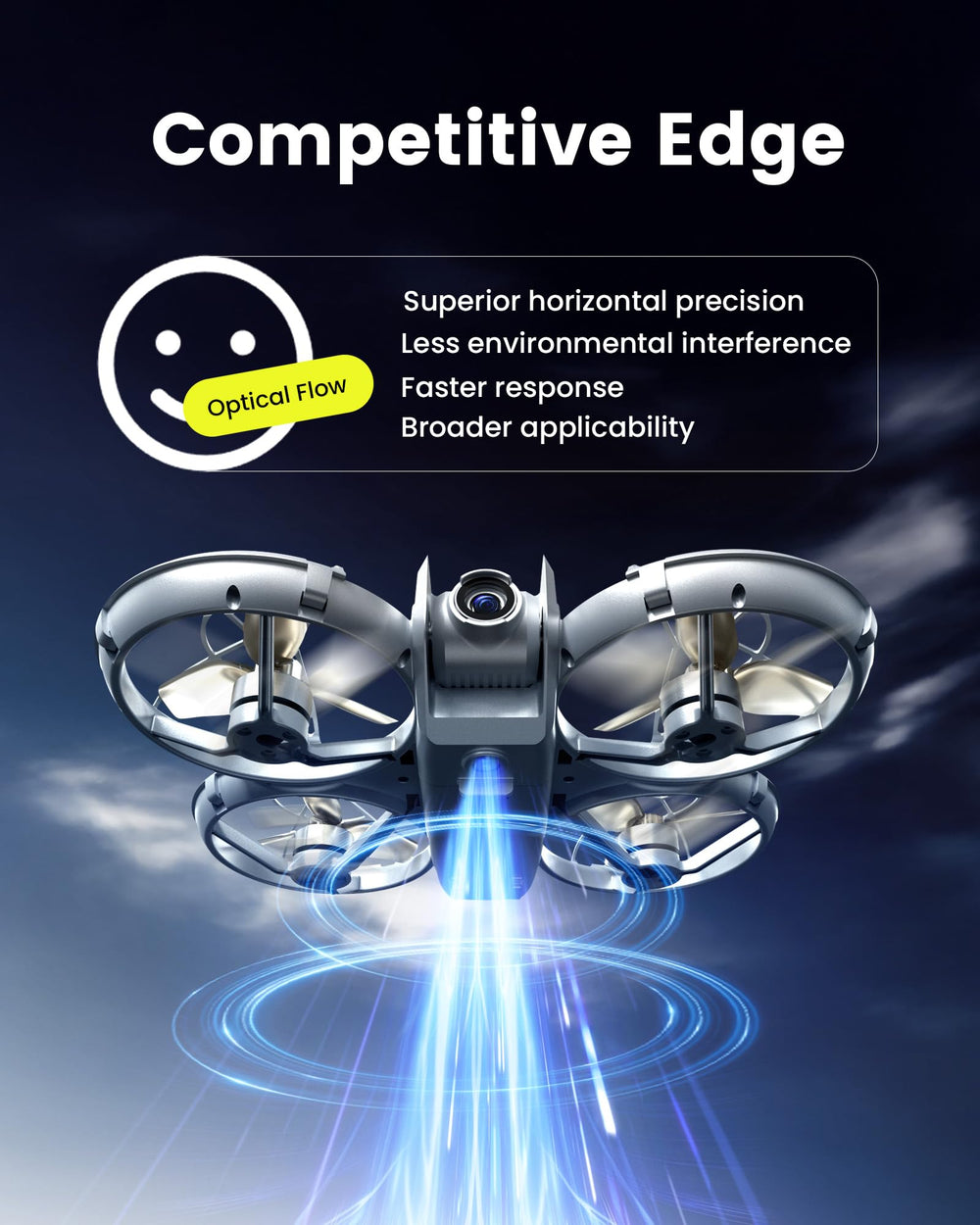Wheat Run drone with carrying case demonstrates portable fun on the go.