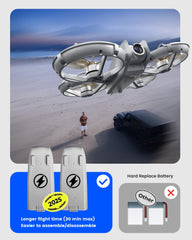 Wheat Run propeller guard emphasizes safety and durability during learning flights.