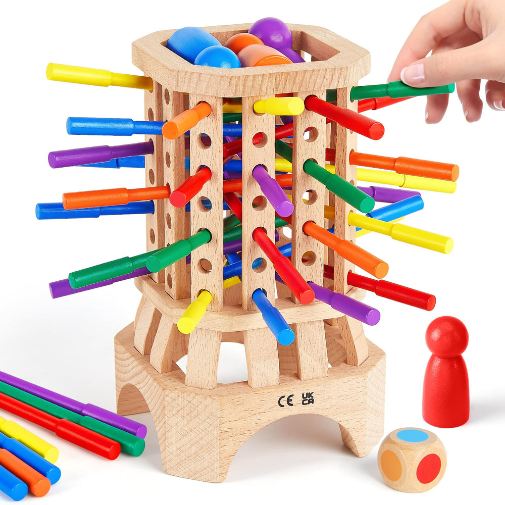 WhimsiPlay Montessori board assembly demonstrates beginner-friendly setup for planning moves.