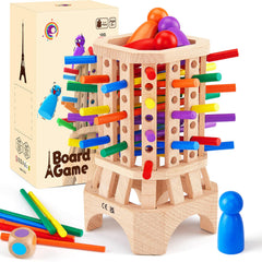 WhimsiPlay stable design board emphasizes durable wooden construction.