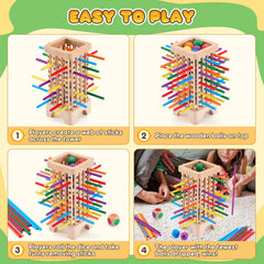 WhimsiPlay travel-ready board game for families on the go.