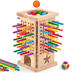 WhimsiPlay decorative wooden toy adds color and charm to a room