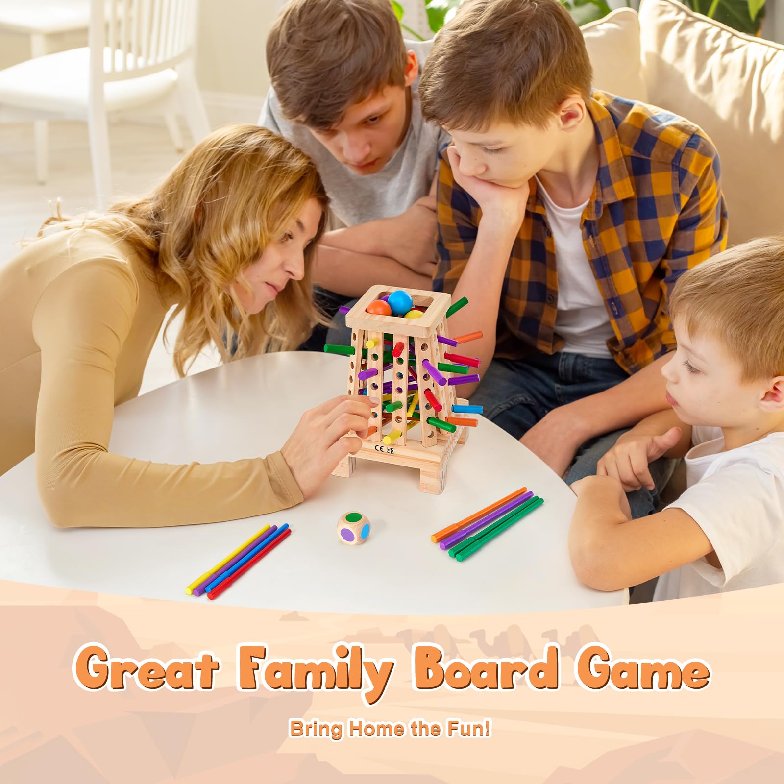 WhimsiPlay Family Game Night design supports shared moments.