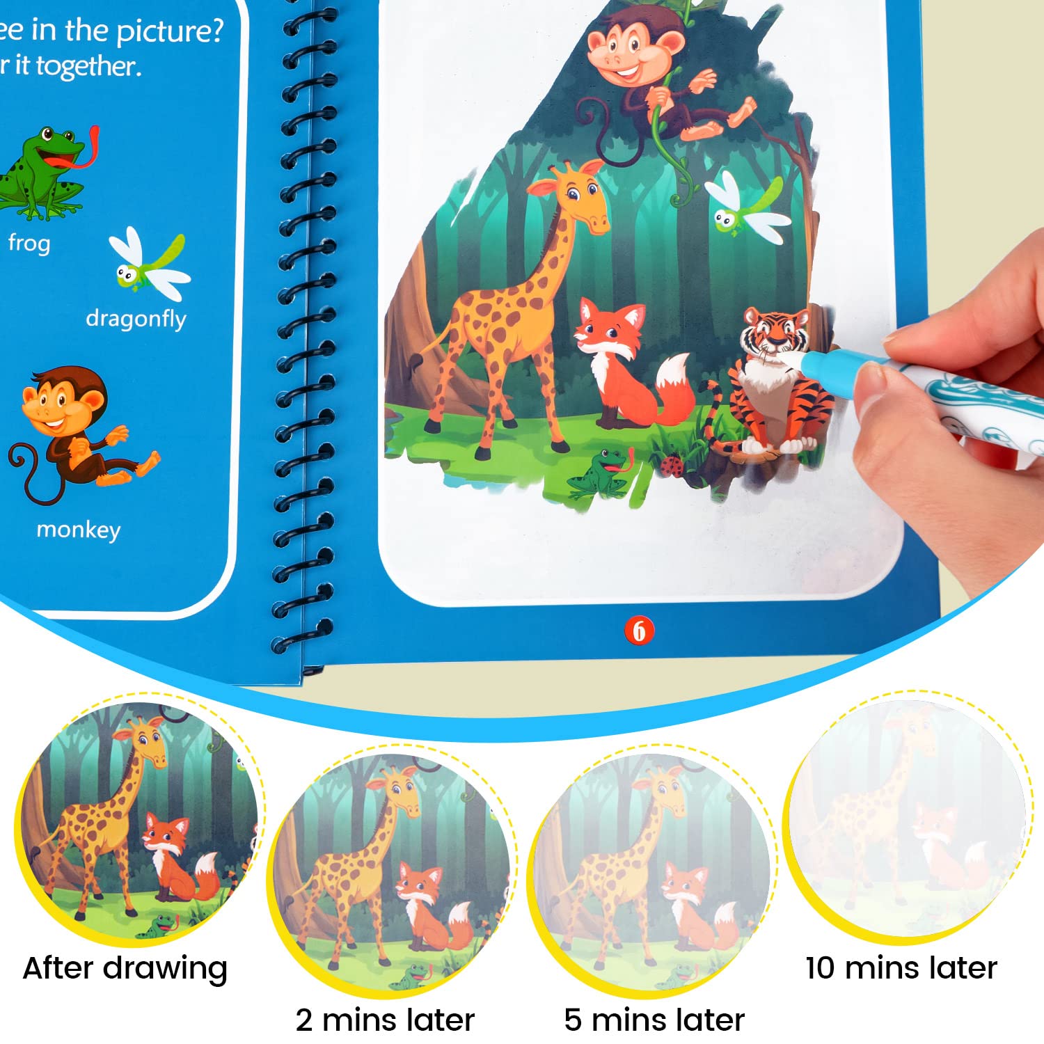 WhistenFla animal theme page supports playful learning through art