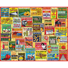 White Mountain 1000-piece puzzle provides a satisfying challenge for all ages.