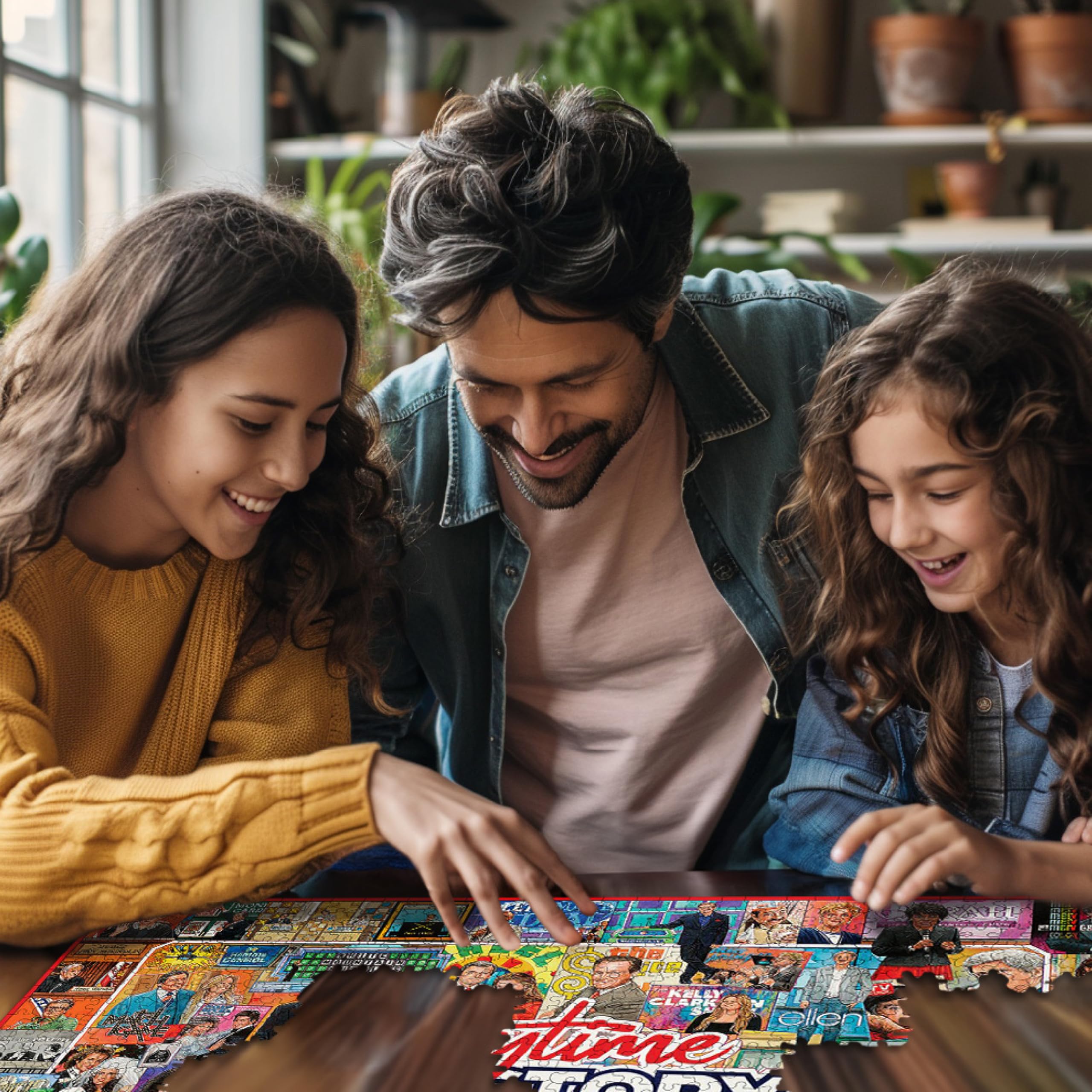 White Mountain USA-made puzzle with Happiness Guarantee for confident, enjoyable play.
