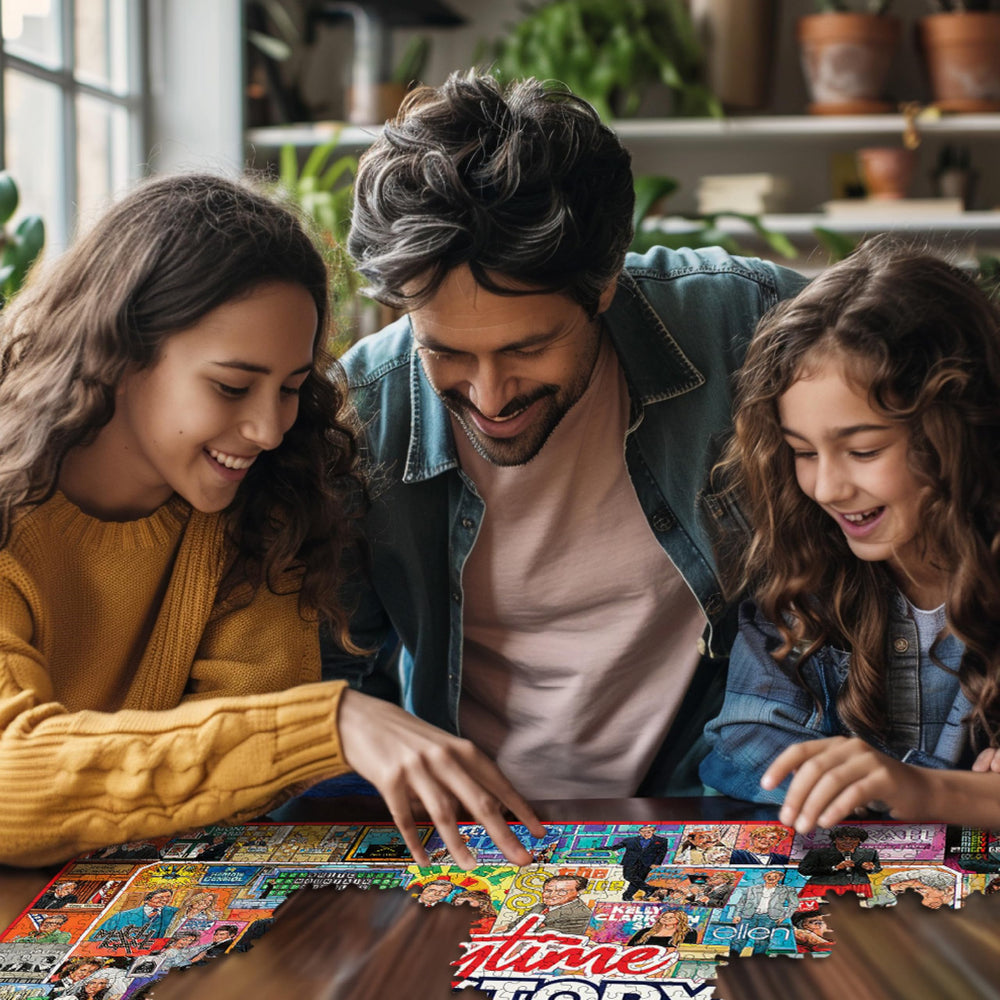 White Mountain USA-made puzzle with Happiness Guarantee for confident, enjoyable play.