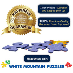 White Mountain Happiness Guarantee promises a replacement if you’re not satisfied.