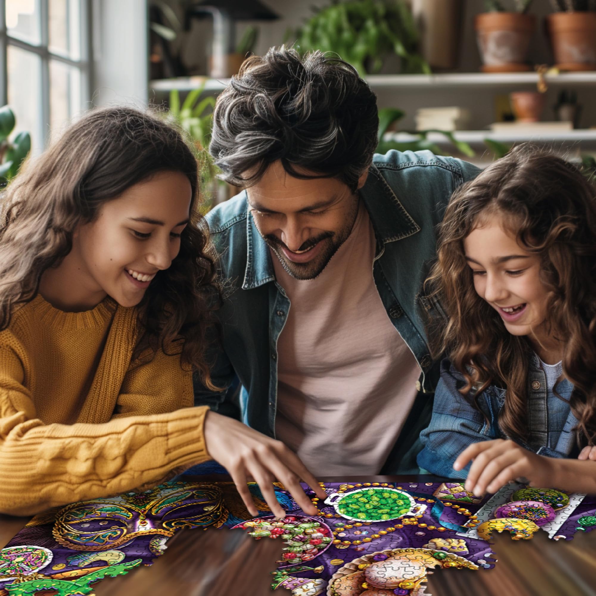 White Mountain puzzle crafted in the USA with precision cutting.