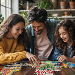White Mountain USA-made puzzle with Happiness Guarantee and quality craft.