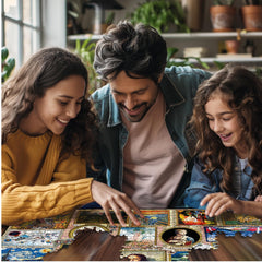 White Mountain Monet Impressionist puzzle captures luminous scenes for cozy afternoons.
