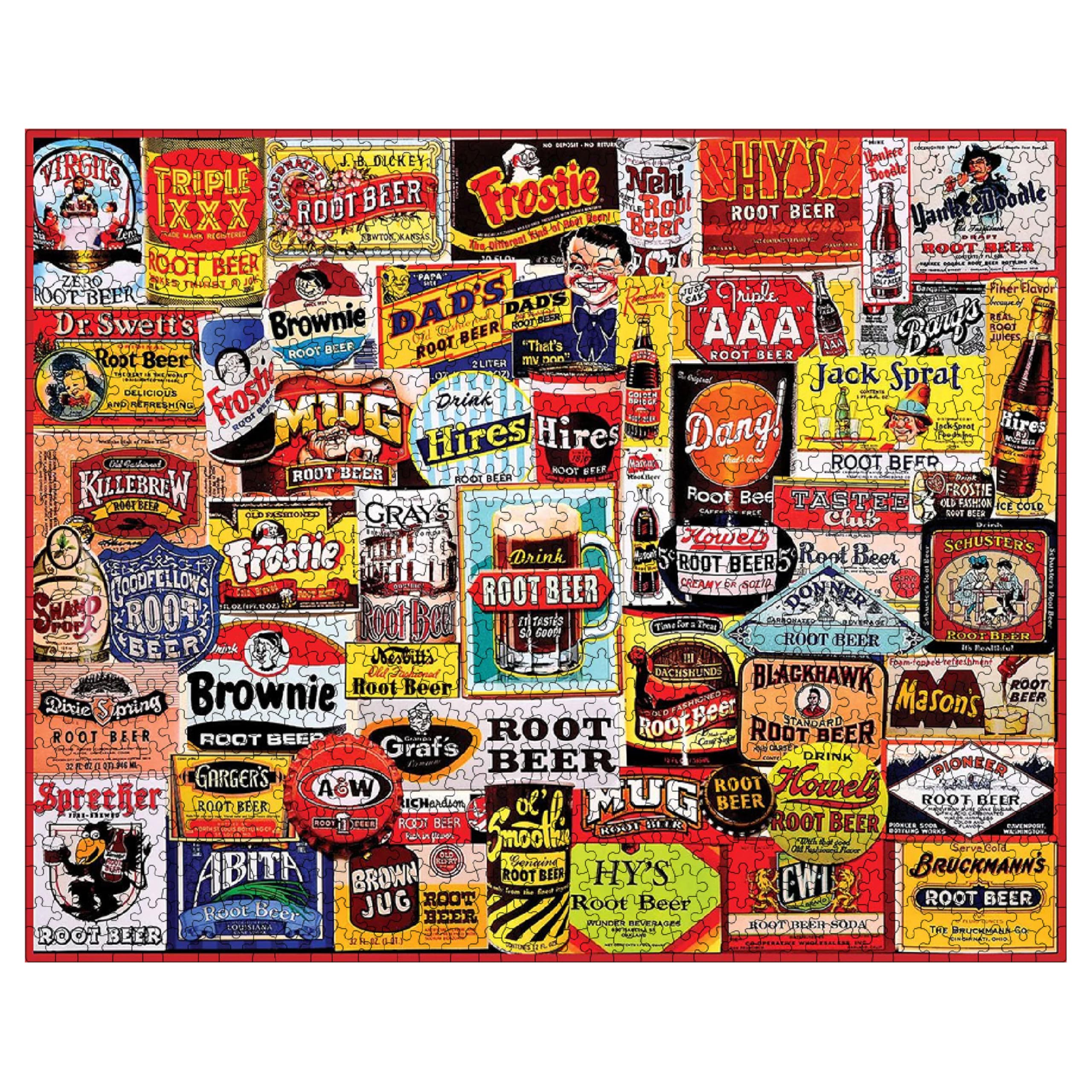 White Mountain classic mugs collage fosters relaxed evenings with friends.