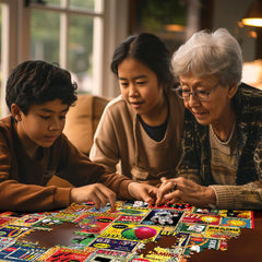 White Mountain Slang We Used brings families together for relaxed puzzle nights