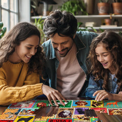 USA-made puzzle from White Mountain with Happiness Guarantee for confident gifting.