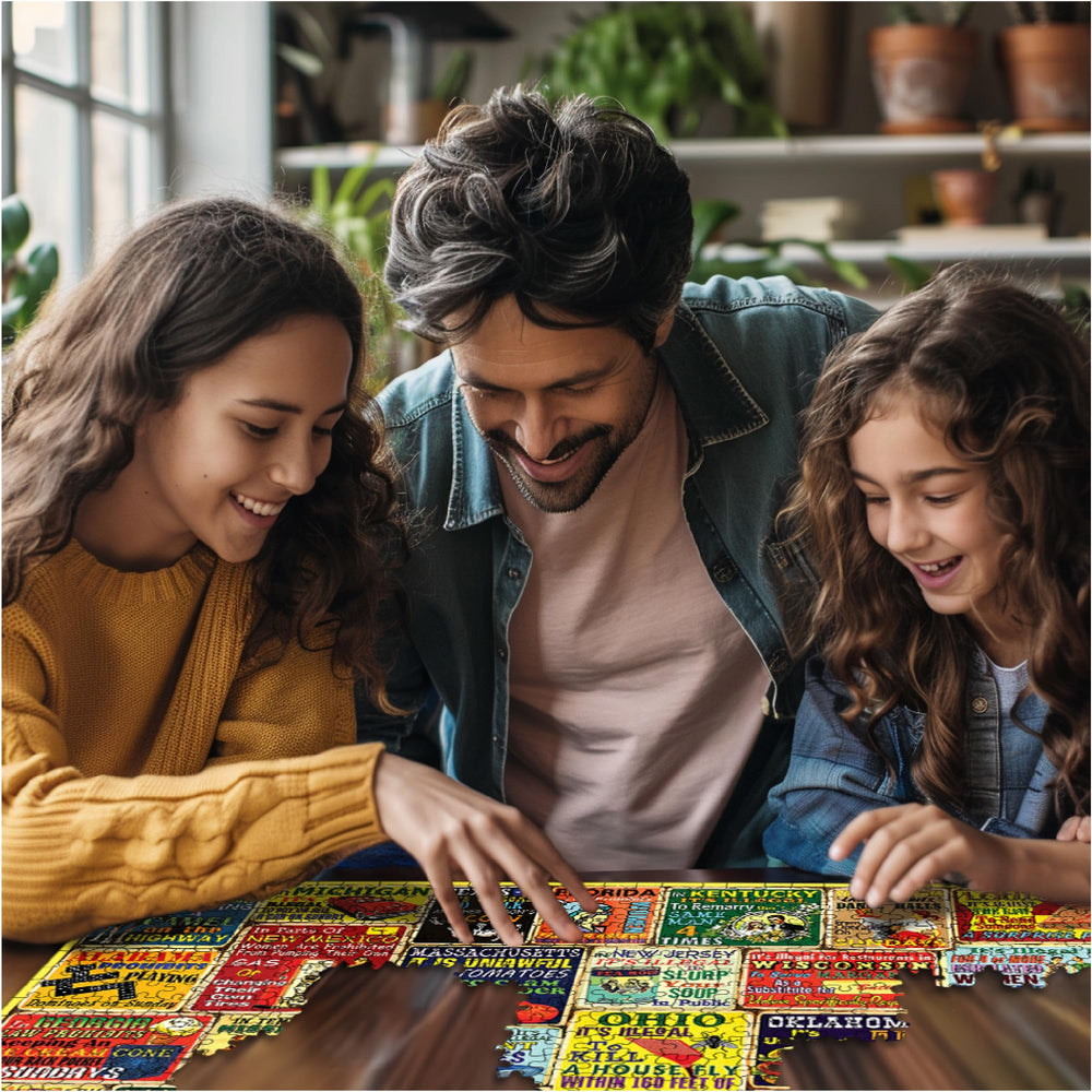 White Mountain USA-manufactured puzzle high-quality production you can trust