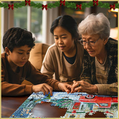 White Mountain puzzle-1000-pieces offers a satisfying family-friendly challenge.