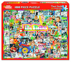 Icon collage from The Sixties puzzle by White Mountain