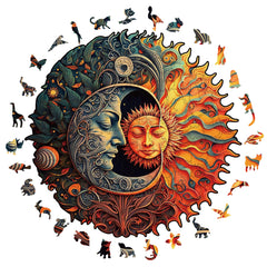 WHJSG wooden puzzle 200-piece animal collection for adults enhances focus and family fun.
