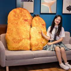 Whlo4U plush on sofa, living room decoration idea.