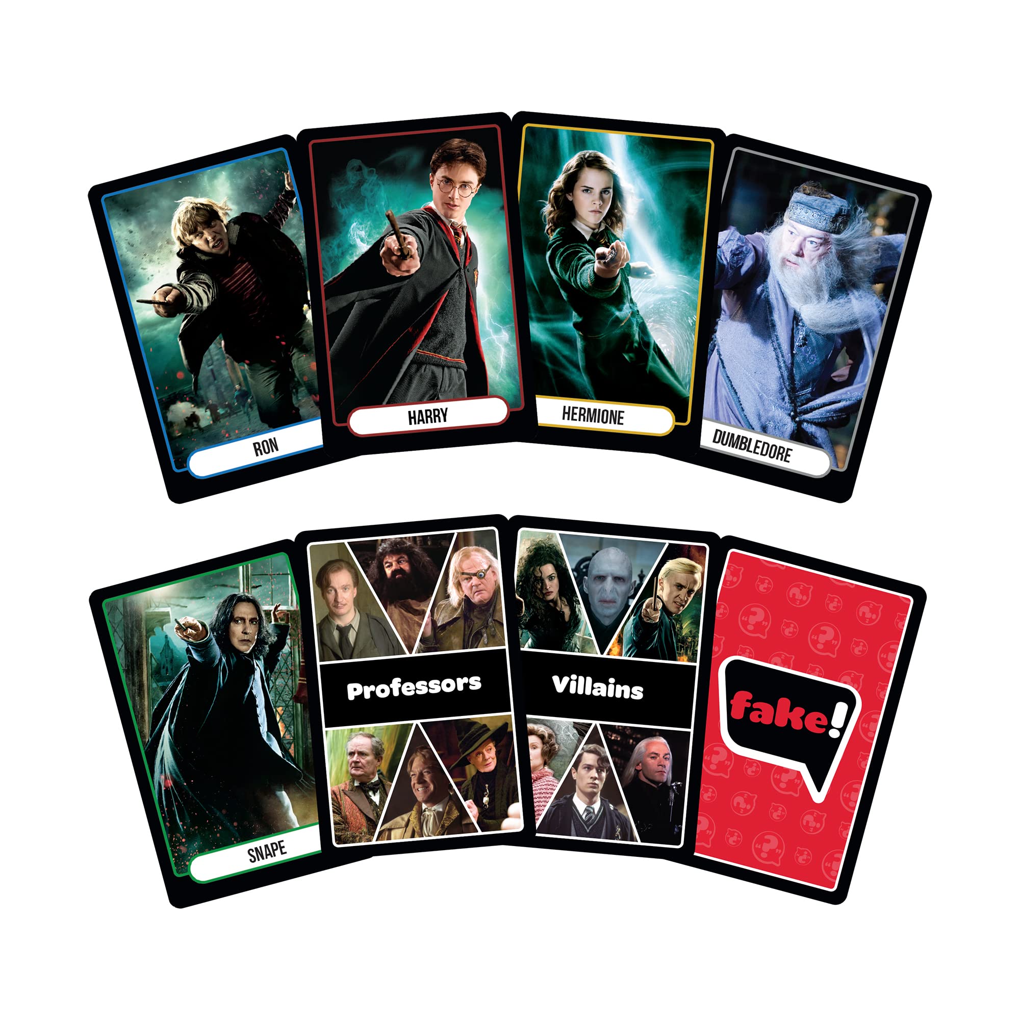 Who Says? Harry Potter Edition character-cards spotlight iconic roles for guessing