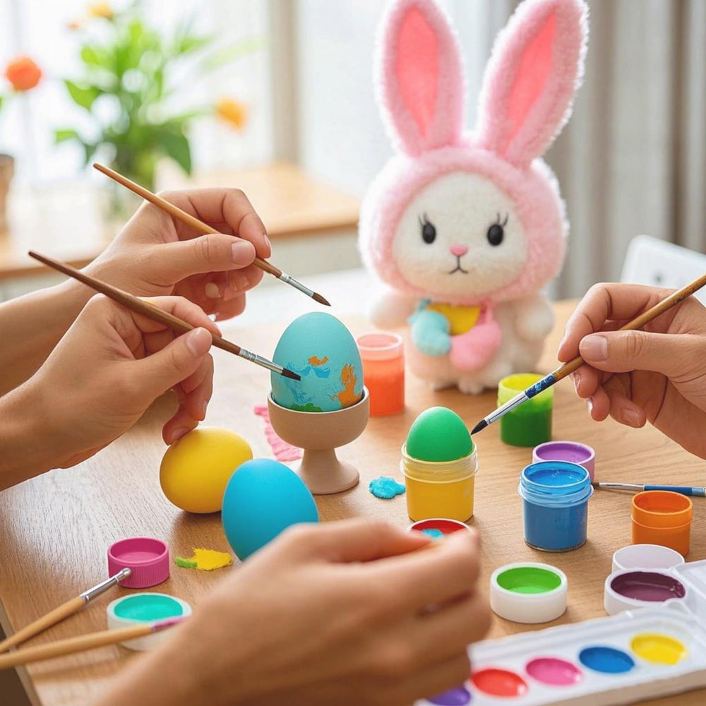 Colorful 3-color set supports color recognition during playtime