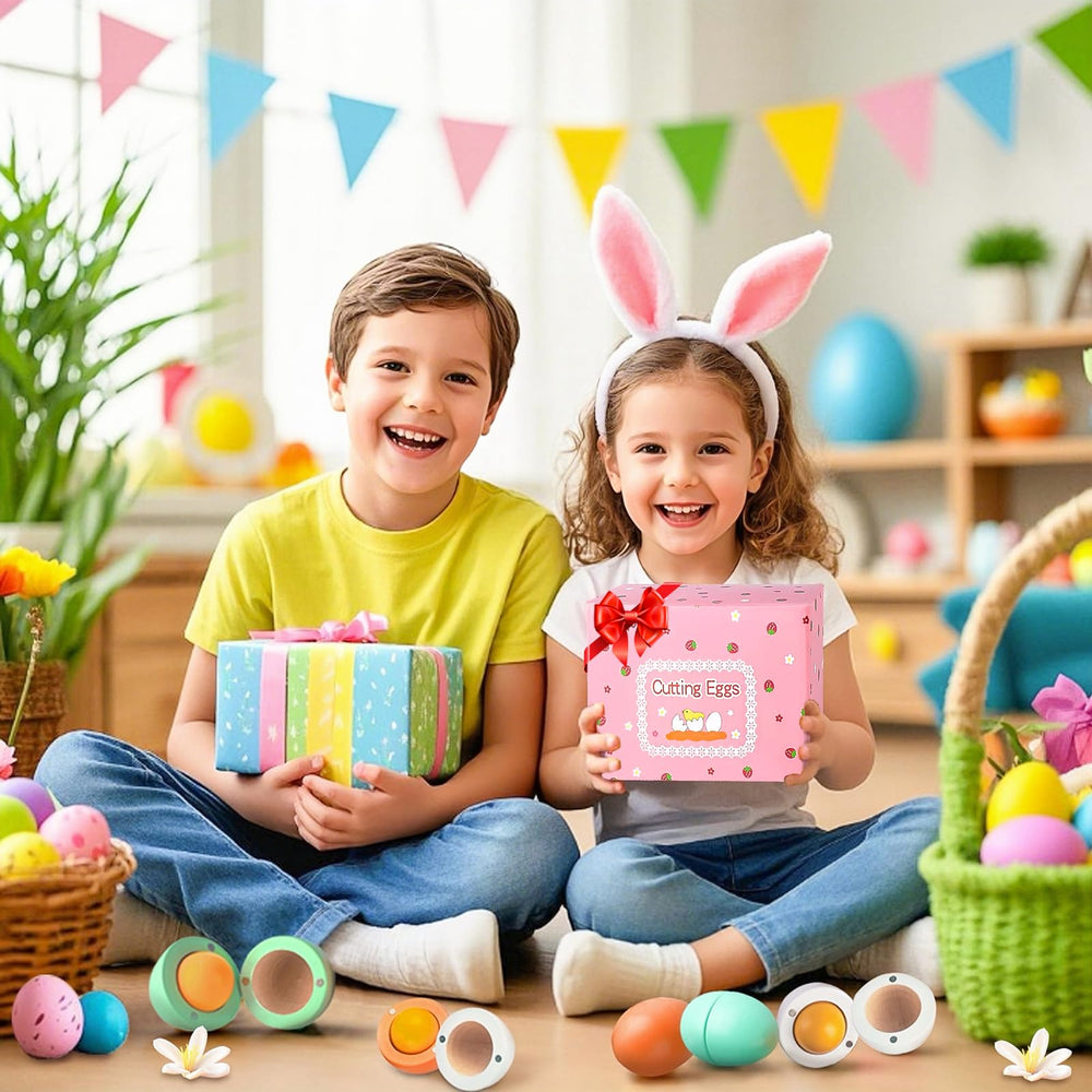 WHOHOLL wooden eggs pack in carton box for safe storage and gifting