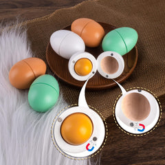 WHOHOLL magnet yolk design enhances open and close play experience