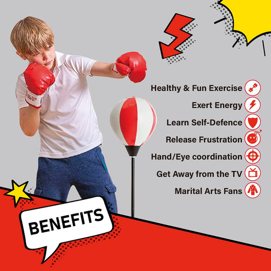 Whoobli boxing gloves for kids for safe, lightweight punching sessions