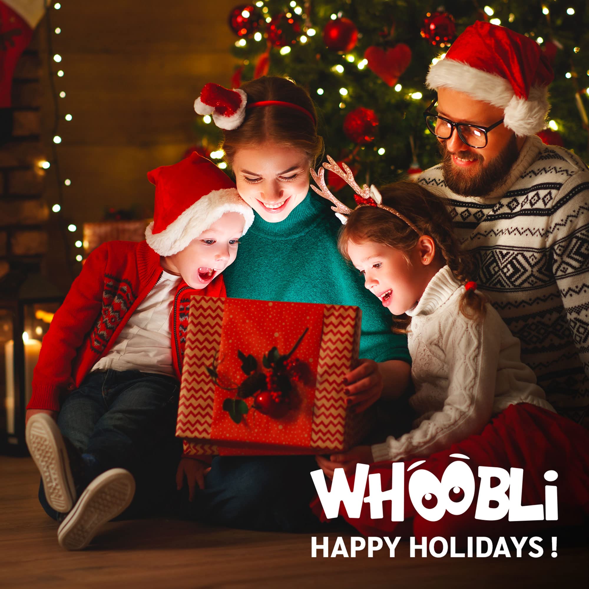 Whoobli kids boxing gift highlighting an engaging, active toy
