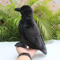 Whrigud crow plush makes a thoughtful gift for animal lovers.