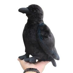 Whrigud crow plush showcases a lifelike silhouette, perfect for gifts and decor.
